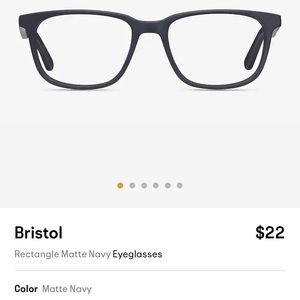 Bristol matte navy eyebuy direct frames
